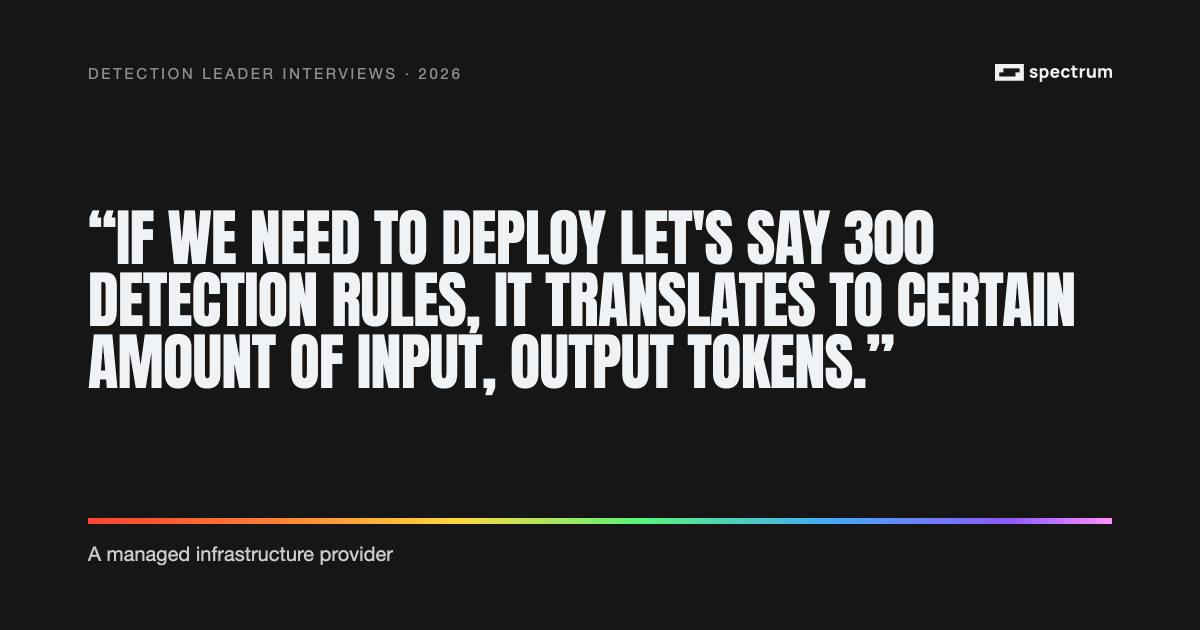 Pull quote: "When I asked for the budget they’d be like, what’s the token cost?" — a collaboration-software company